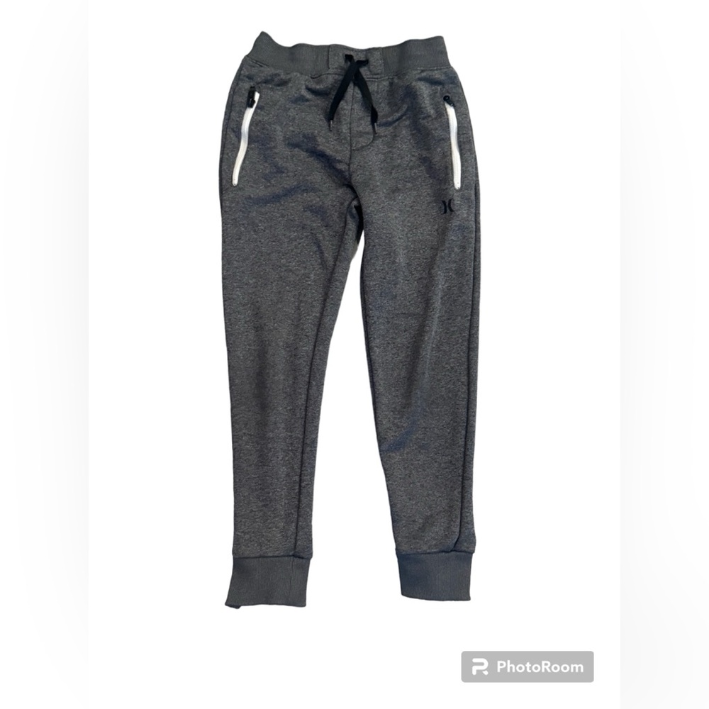 Boys Hurley Nike Dri-Fit Joggers - Dark Grey